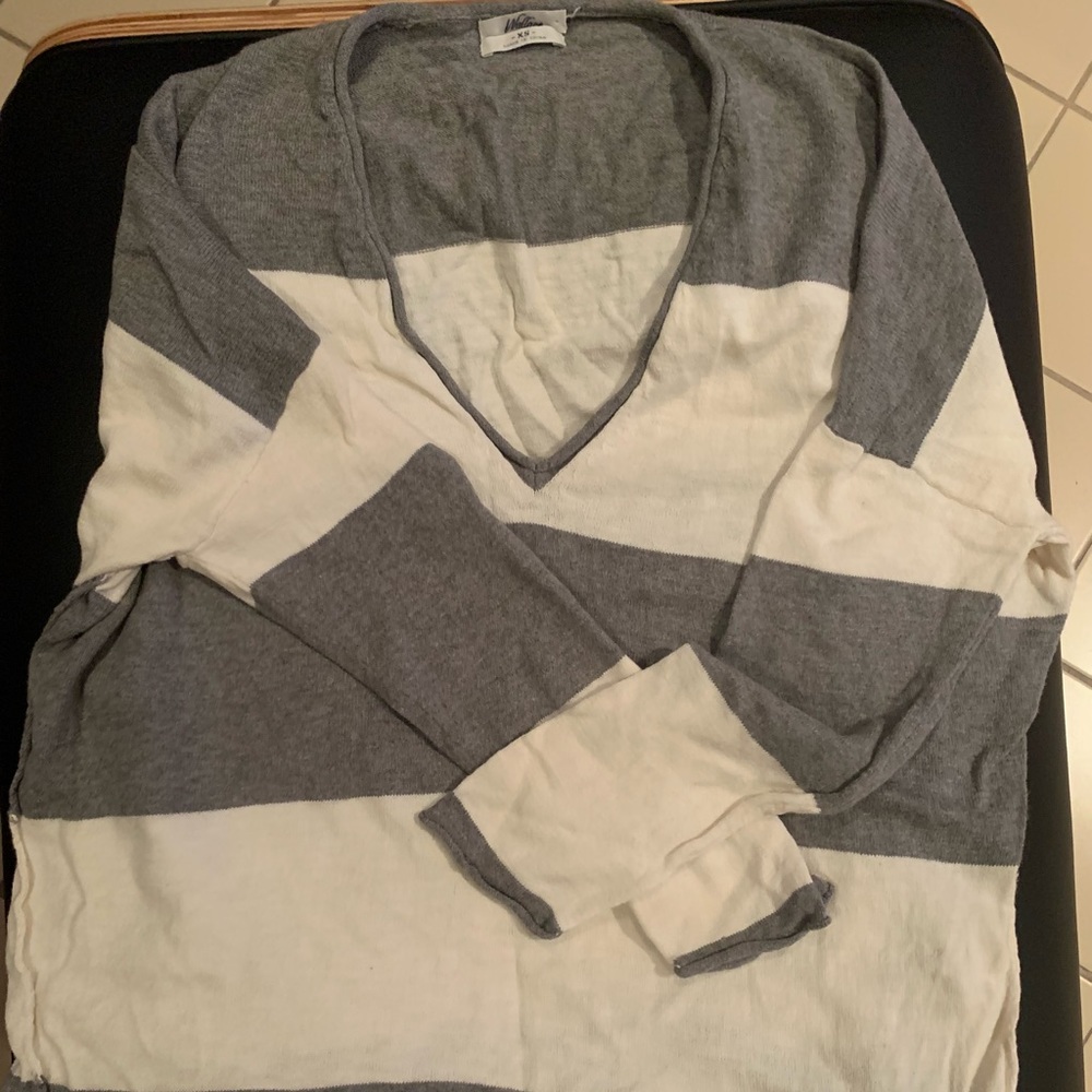 Madewell stripe sweater size xs